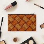 Vector Square Texture Pattern Cosmetic Bag (Small)  Back