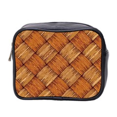 Vector Square Texture Pattern Mini Toiletries Bag 2-side by Amaryn4rt