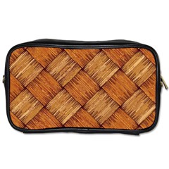 Vector Square Texture Pattern Toiletries Bags by Amaryn4rt