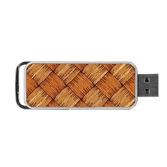 Vector Square Texture Pattern Portable Usb Flash (two Sides) by Amaryn4rt