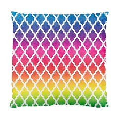 Colorful Rainbow Moroccan Pattern Standard Cushion Case (one Side) by Amaryn4rt