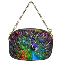 3d Peacock Pattern Chain Purses (one Side)  by Amaryn4rt