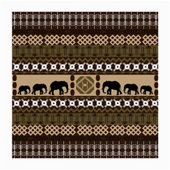 African Vector Patterns  Medium Glasses Cloth