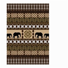 African Vector Patterns  Small Garden Flag (two Sides)