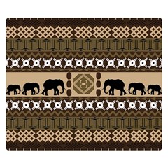 African Vector Patterns  Double Sided Flano Blanket (small)  by Amaryn4rt