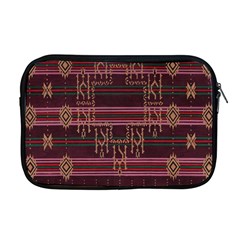 Ulos Suji Traditional Art Pattern Apple Macbook Pro 17  Zipper Case