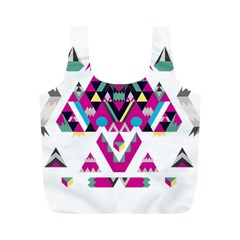 Geometric Play Full Print Recycle Bags (m) 