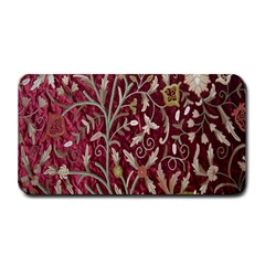 Crewel Fabric Tree Of Life Maroon Medium Bar Mats