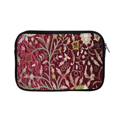 Crewel Fabric Tree Of Life Maroon Apple Ipad Mini Zipper Cases