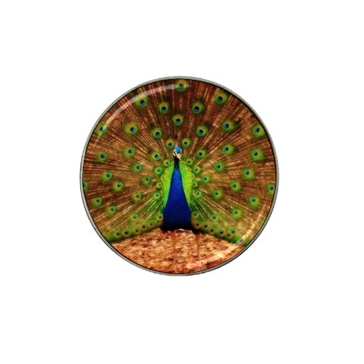 3d Peacock Bird Hat Clip Ball Marker