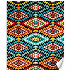 African Tribal Patterns Canvas 8  X 10  by Amaryn4rt