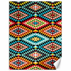 African Tribal Patterns Canvas 12  X 16  