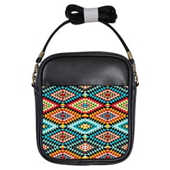 African Tribal Patterns Girls Sling Bags