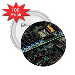 Computer Ram Tech 2 25  Buttons (100 Pack)  by Amaryn4rt