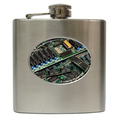 Computer Ram Tech Hip Flask (6 Oz) by Amaryn4rt