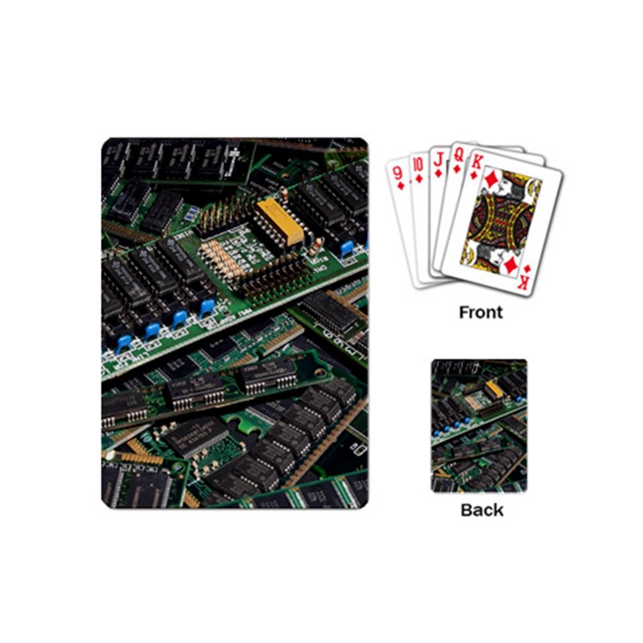 Computer Ram Tech Playing Cards (Mini) 