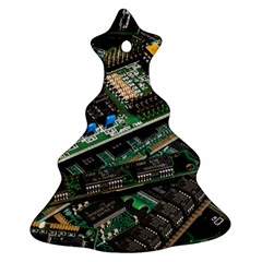 Computer Ram Tech Ornament (christmas Tree)  by Amaryn4rt