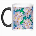 Plumeria Bouquet Exotic Summer Pattern  Morph Mugs Left