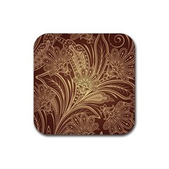 Beautiful Patterns Vector Rubber Coaster (square) 