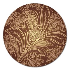 Beautiful Patterns Vector Magnet 5  (round)