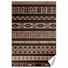 Ethnic Pattern Vector Canvas 20  X 30   by Amaryn4rt