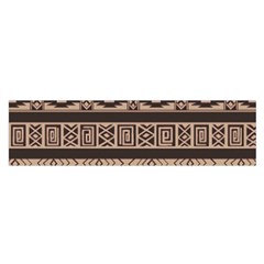 Ethnic Pattern Vector Satin Scarf (oblong)