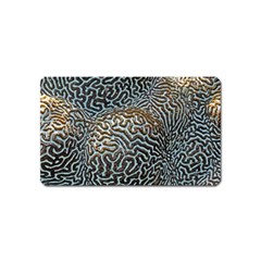 Coral Pattern Magnet (name Card) by Amaryn4rt