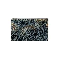 Coral Pattern Cosmetic Bag (small)  by Amaryn4rt