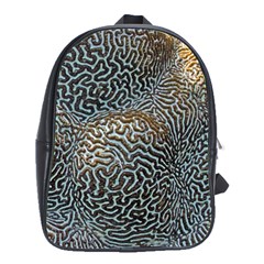 Coral Pattern School Bags(large)  by Amaryn4rt