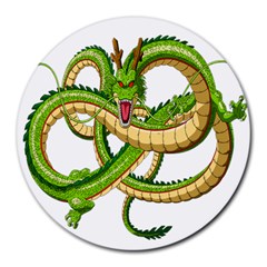 Dragon Snake Round Mousepads by Amaryn4rt