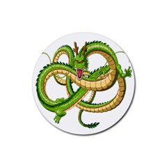 Dragon Snake Rubber Round Coaster (4 Pack) 