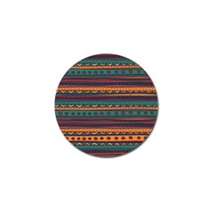 Ethnic Style Tribal Patterns Graphics Vector Golf Ball Marker by Amaryn4rt