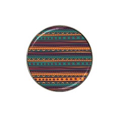 Ethnic Style Tribal Patterns Graphics Vector Hat Clip Ball Marker by Amaryn4rt