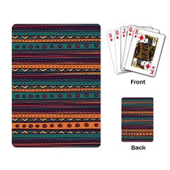 Ethnic Style Tribal Patterns Graphics Vector Playing Card by Amaryn4rt