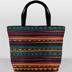 Ethnic Style Tribal Patterns Graphics Vector Bucket Bags