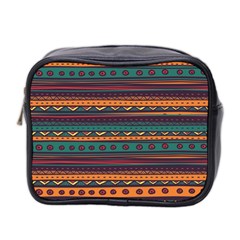 Ethnic Style Tribal Patterns Graphics Vector Mini Toiletries Bag 2-side by Amaryn4rt