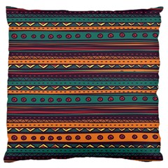 Ethnic Style Tribal Patterns Graphics Vector Standard Flano Cushion Case (one Side) by Amaryn4rt