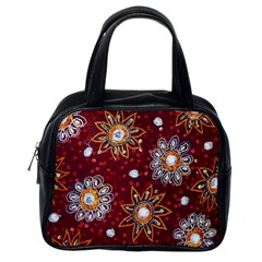 India Traditional Fabric Classic Handbags (one Side)