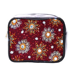 India Traditional Fabric Mini Toiletries Bags by Amaryn4rt