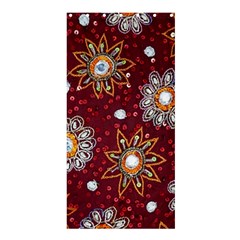 India Traditional Fabric Shower Curtain 36  X 72  (stall)  by Amaryn4rt