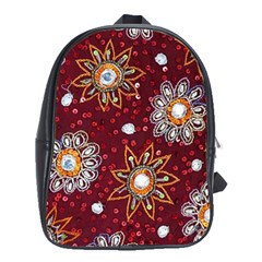 India Traditional Fabric School Bags (xl) 