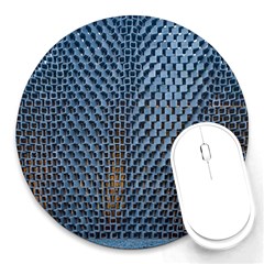 Parametric Wall Pattern Round Mousepads by Amaryn4rt