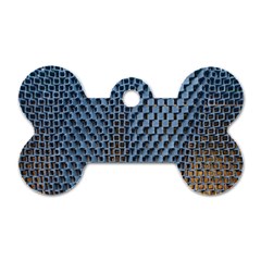 Parametric Wall Pattern Dog Tag Bone (one Side)