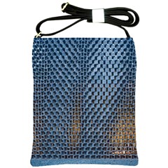 Parametric Wall Pattern Shoulder Sling Bags