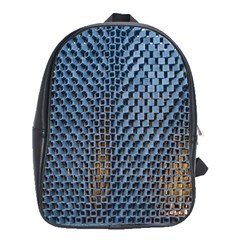 Parametric Wall Pattern School Bags (xl) 