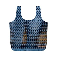 Parametric Wall Pattern Full Print Recycle Bags (m) 