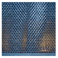 Parametric Wall Pattern Large Satin Scarf (square)