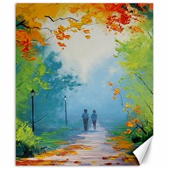 Park Nature Painting Canvas 20  X 24  