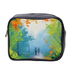 Park Nature Painting Mini Toiletries Bag 2-side