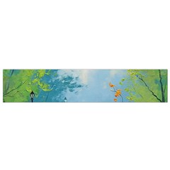 Park Nature Painting Flano Scarf (small) by Amaryn4rt